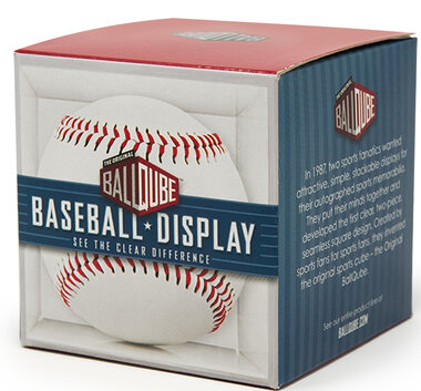 Baseball Display BallQube